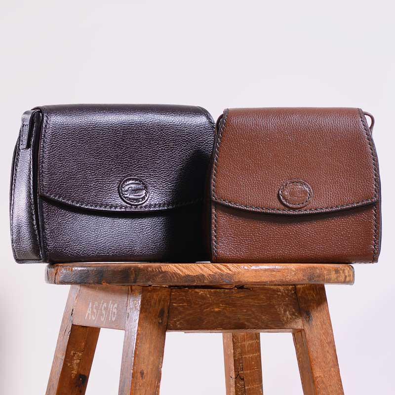 Afsaneh Leather Sling Bag - Image 2