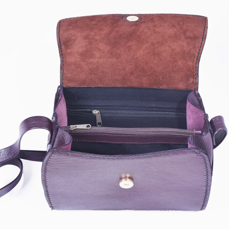 Afsaneh Leather Sling Bag - Image 6