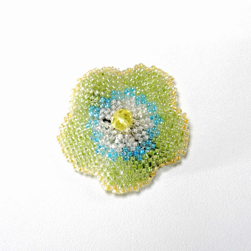 Agate Flower Clip - Image 4