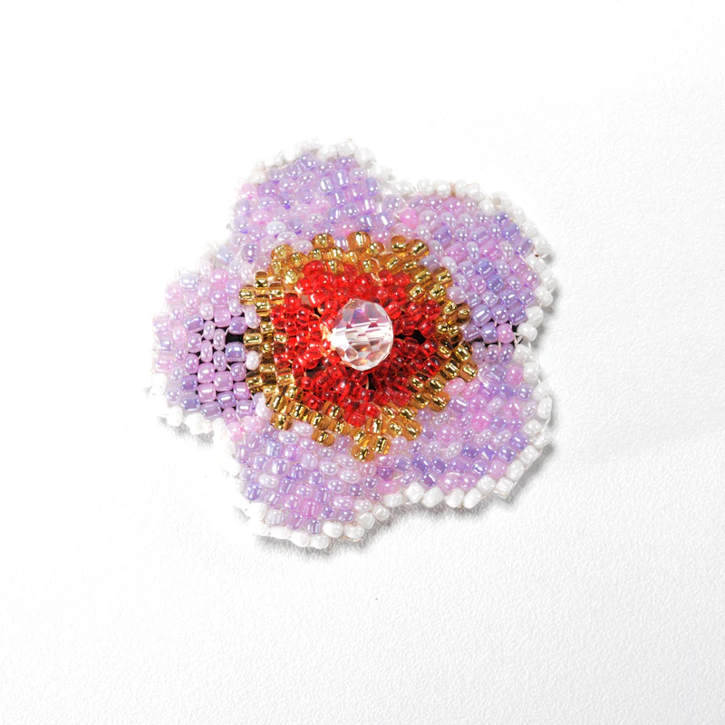 Agate Flower Clip - Image 5