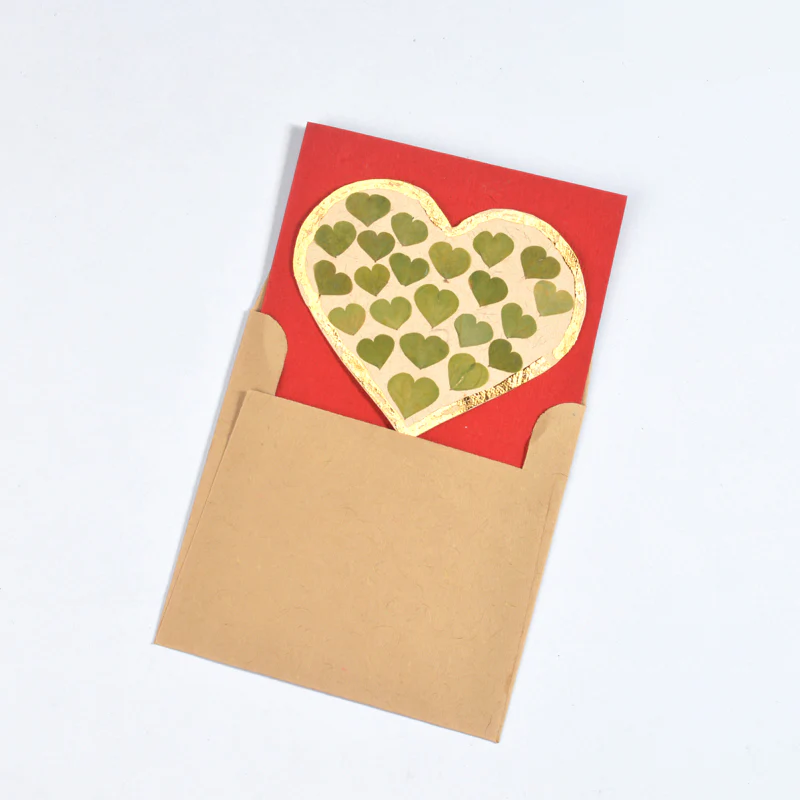 Amore Care Red Greeting Card - Image 4