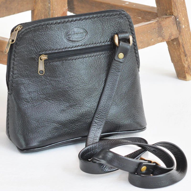 Andrea Leather Sling Bag - Image 2