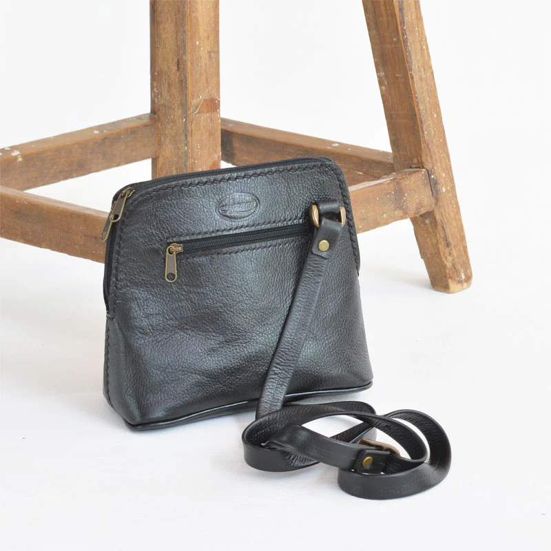 Andrea Leather Sling Bag - Image 3