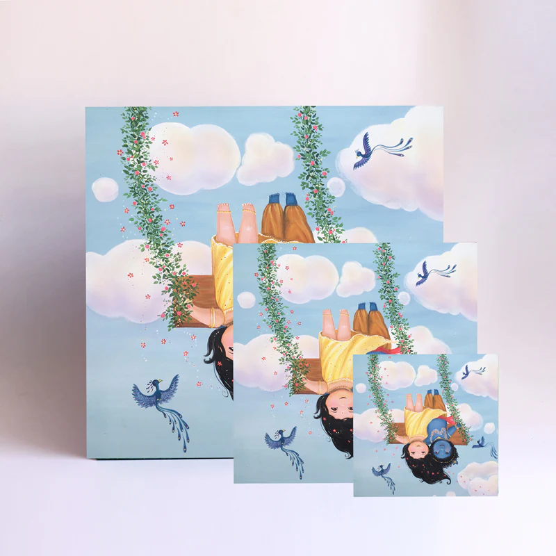 Art Painting - Divine Swing