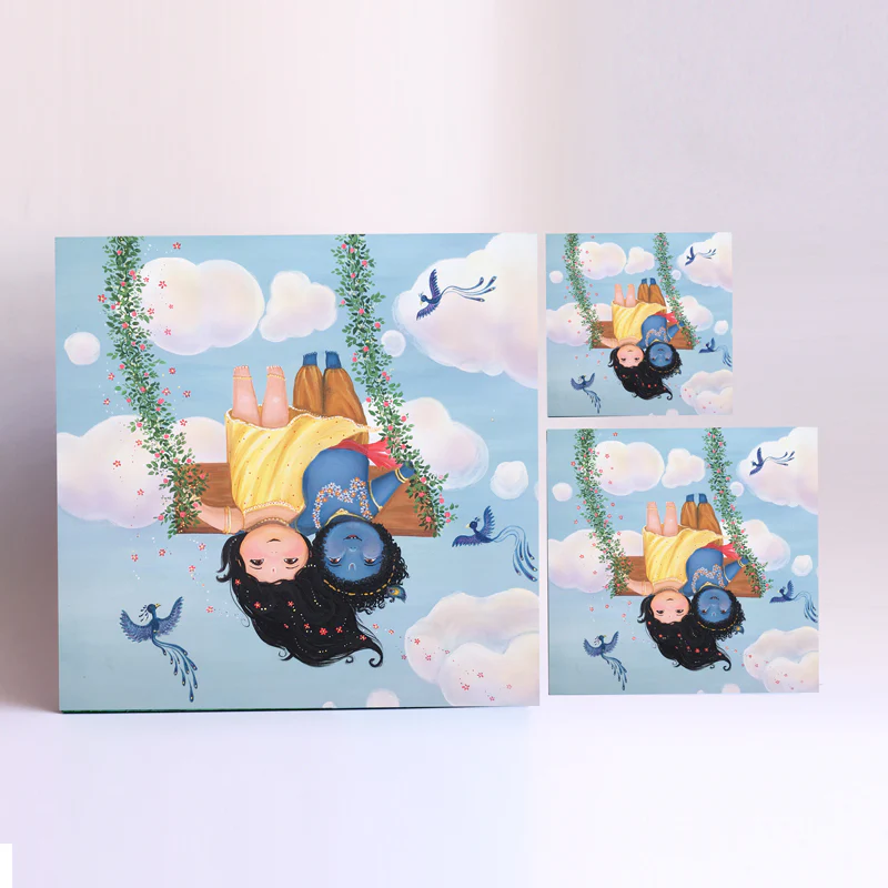 Art Painting - Divine Swing - Image 3