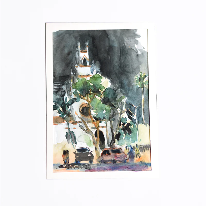 Art Painting - Its late
