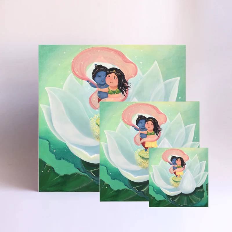 Art Painting - White lotus