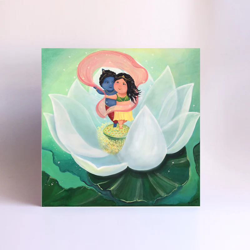 Art Painting - White lotus - Image 2