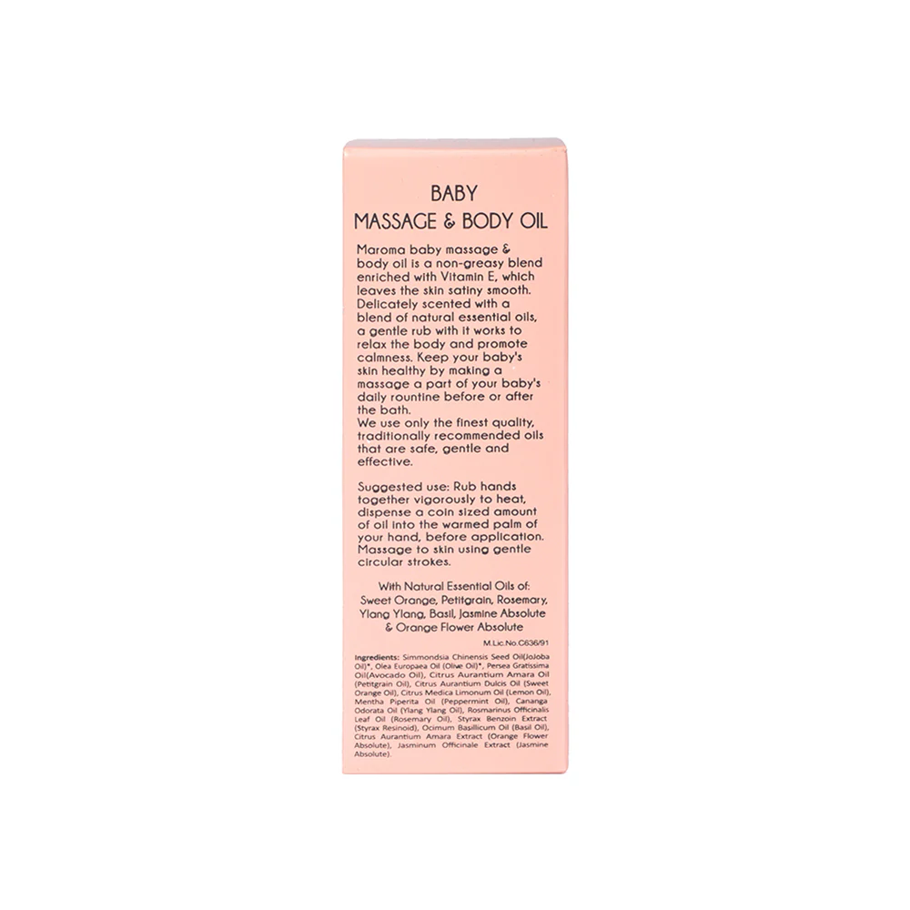 Baby Body Massage Oil – 100ml - Image 4