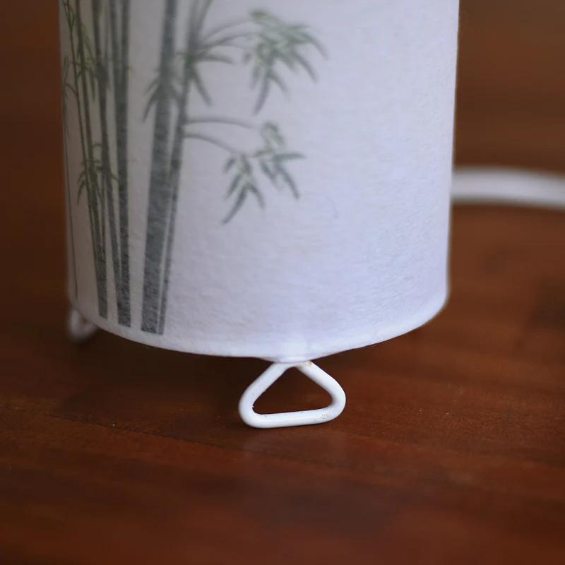 Bamboo Cylinder Table Lamp - Image 5