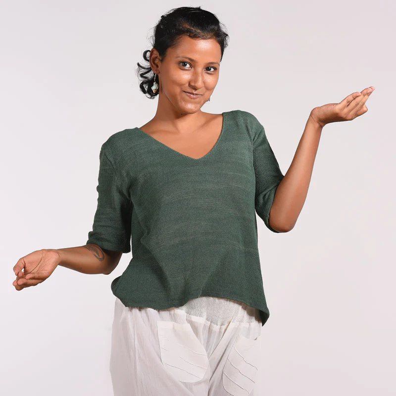 Billie Silk Top - Image 6