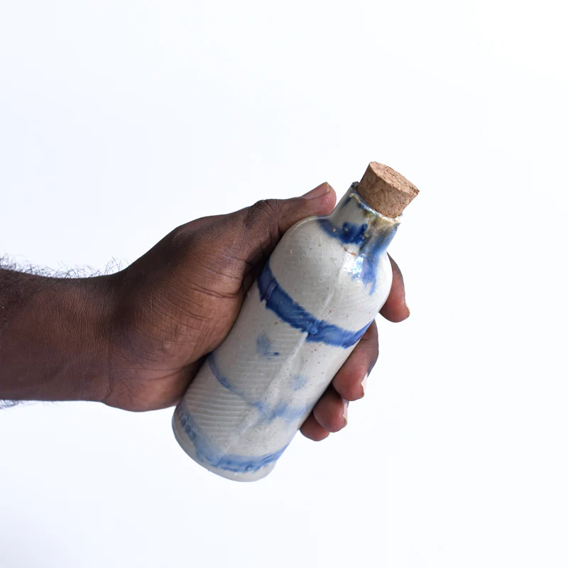 Bottle White Blue - Image 3