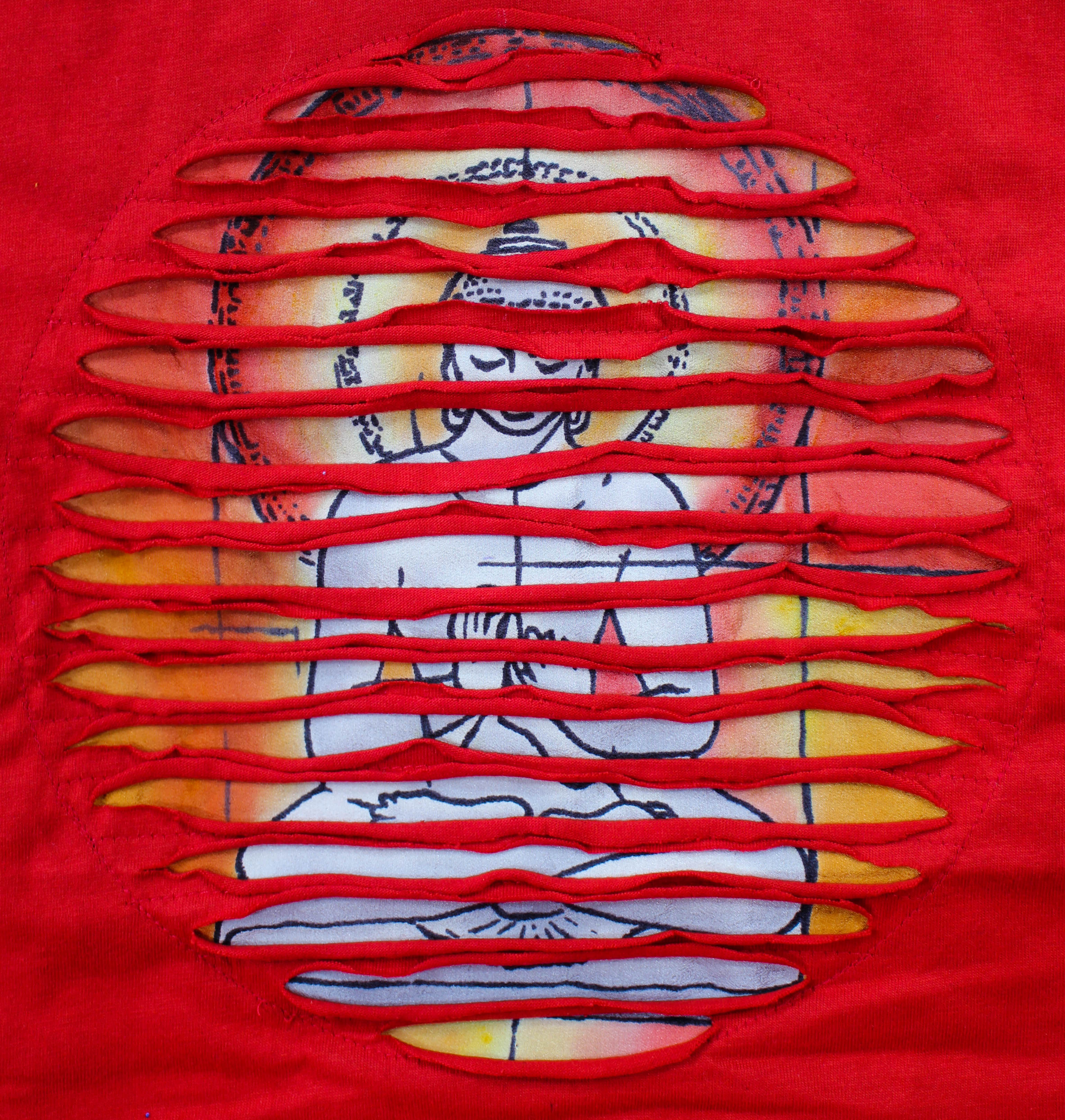 Buddha Insert T-Shirt - Image 3