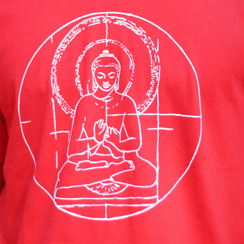 Buddha Print T-Shirt - Image 7