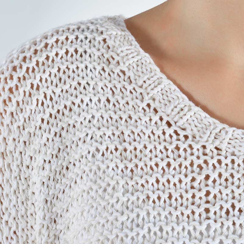 Budgie Organic Cotton Hand Knit Sweater - Image 3