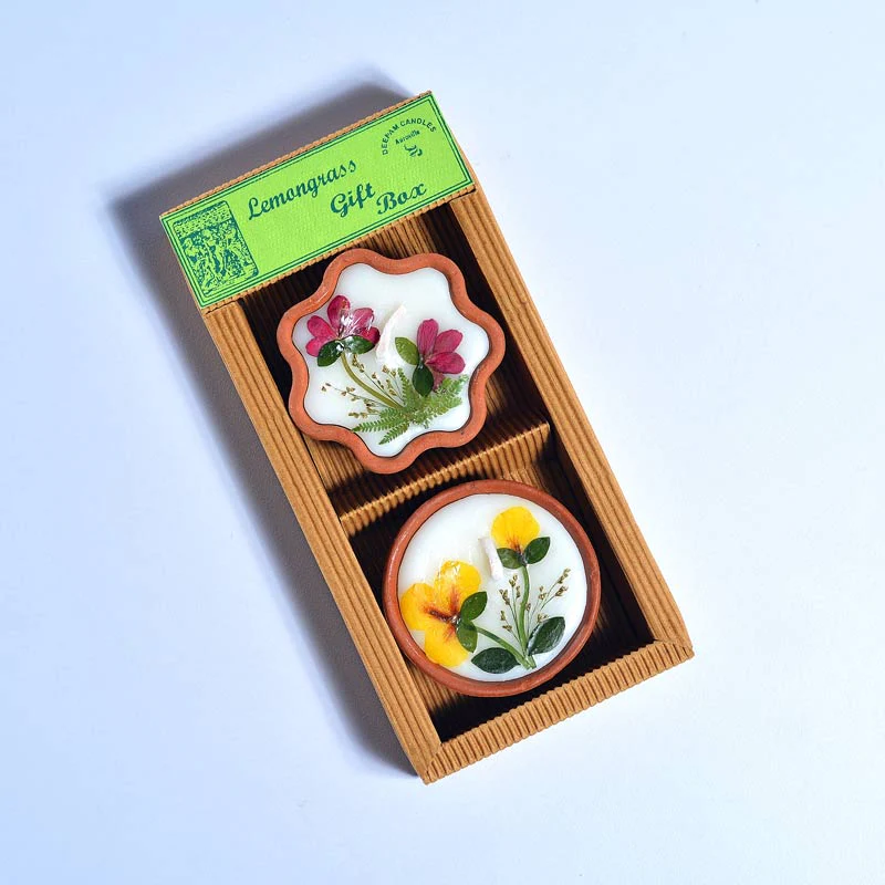 Candle Gift Box Set of 2 - Image 3