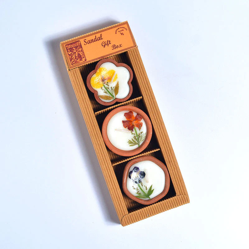 Candle Gift Box Set of 3 - Image 8