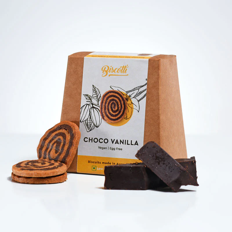 Choco Vanilla - Vegan Biscuits - Image 3