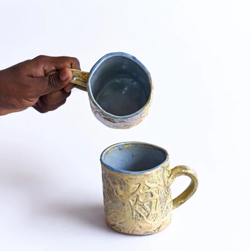Coffee mug large HB blue - Image 3