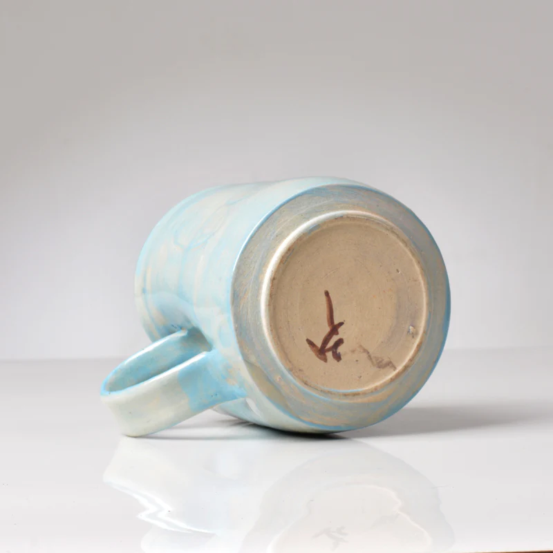 Coffee Mug - Love & Care Light Blue S - Image 5