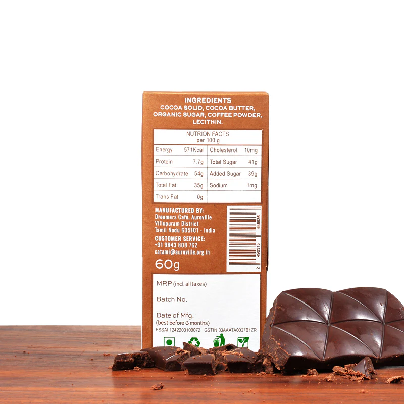 Dark Chocolate Coffee 62% - Image 2