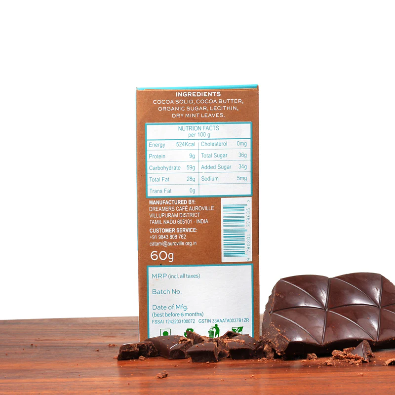 Dark Chocolate Mint 62% - Image 2
