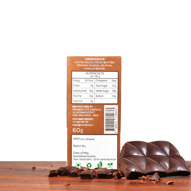 Dark Chocolate Plain 55% - Image 2