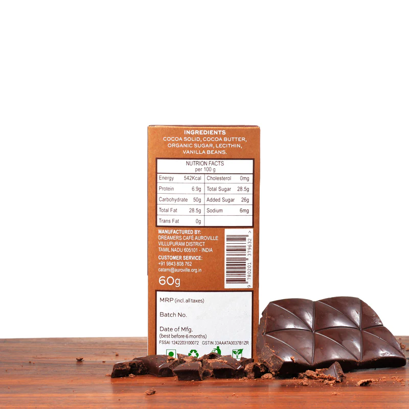 Dark Chocolate Plain 62% - Image 2
