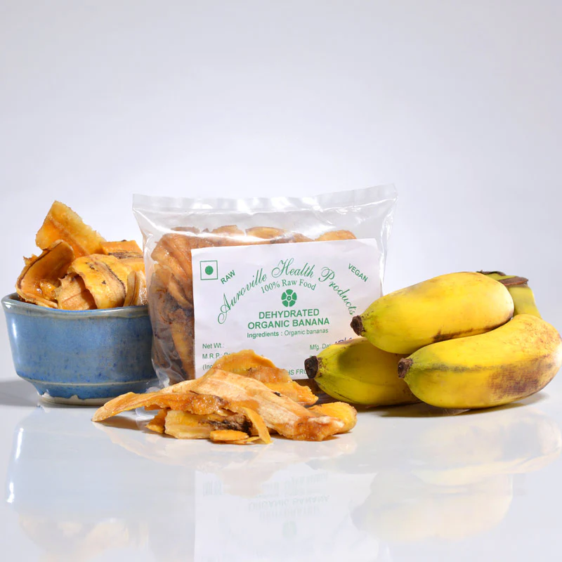 Dehydrated Organic Bananas