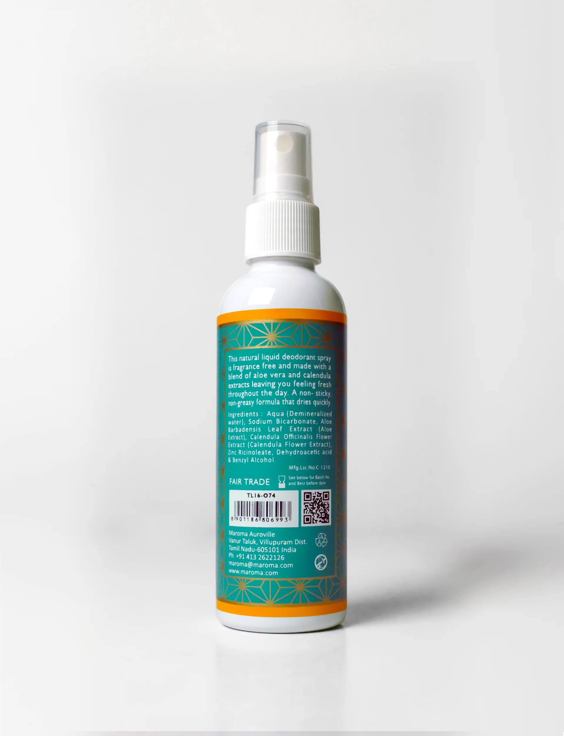 Aloe & Calendula Deodorant Spray - Image 2