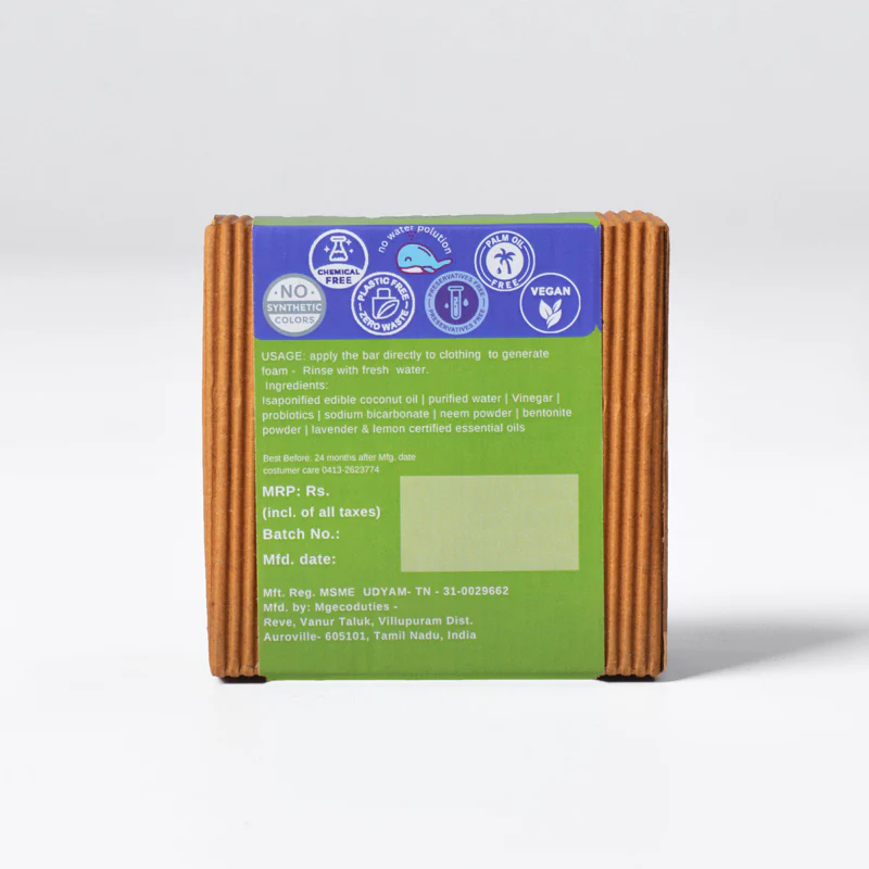 Dish & Laundry Cleaning Bar 2 in 1 - Probiotic House - Image 4