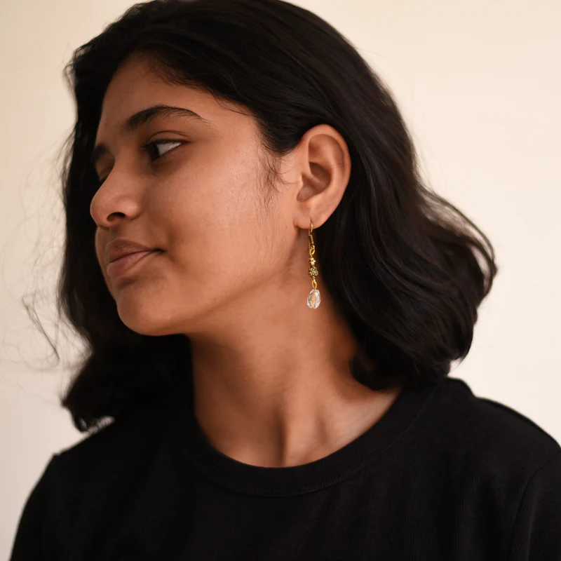 Drop earrings