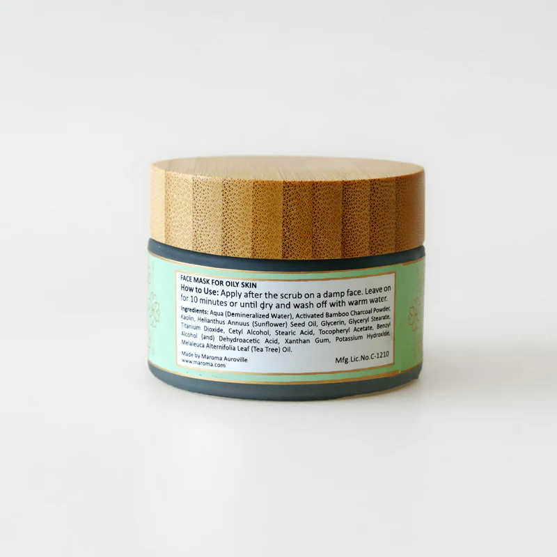 Face Mask with Bamboo Charcoal and Kaolin Clay - Image 3