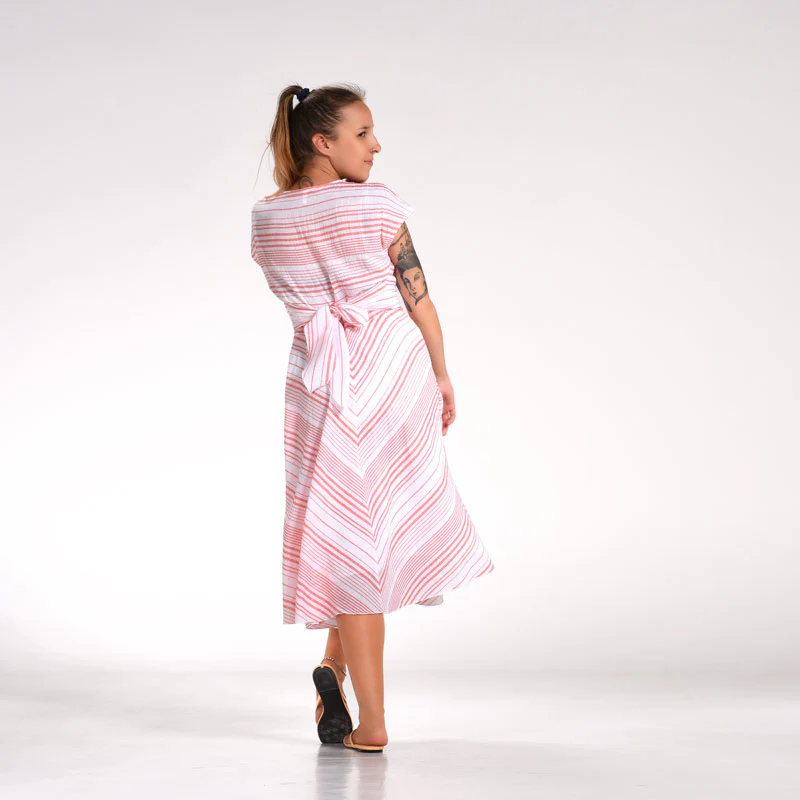 Front Pleat Dress - Image 10