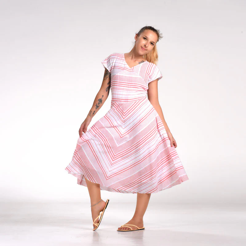 Front Pleat Dress - Image 6