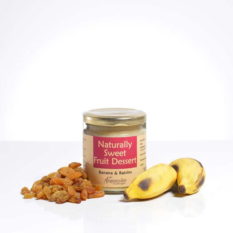 Fruit Dessert - Banana & Raisins