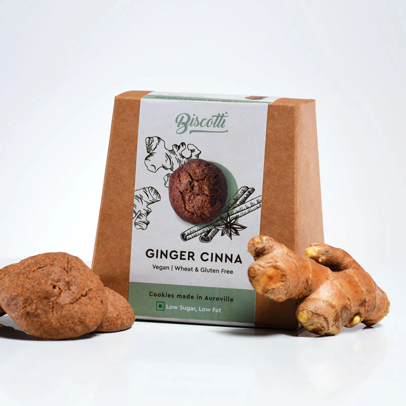 Ginger Cinna - Vegan & Gluten Free Cookies - Image 3
