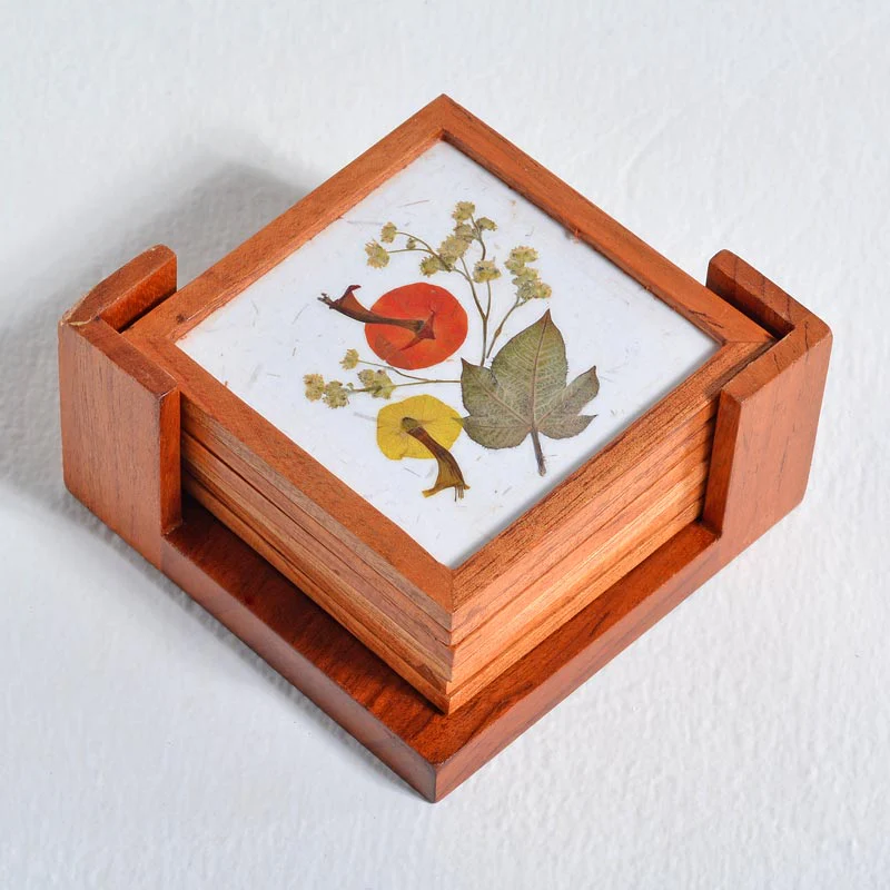 Glass Coaster - Flowering Bower - Image 3
