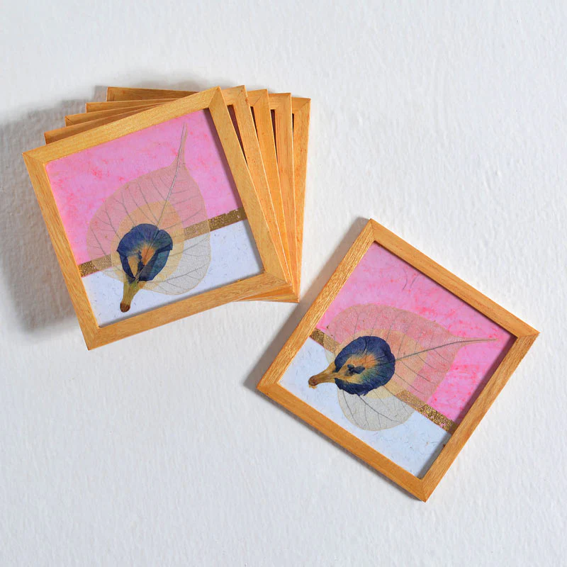 Glass Coaster - Peacock Feather - Image 5