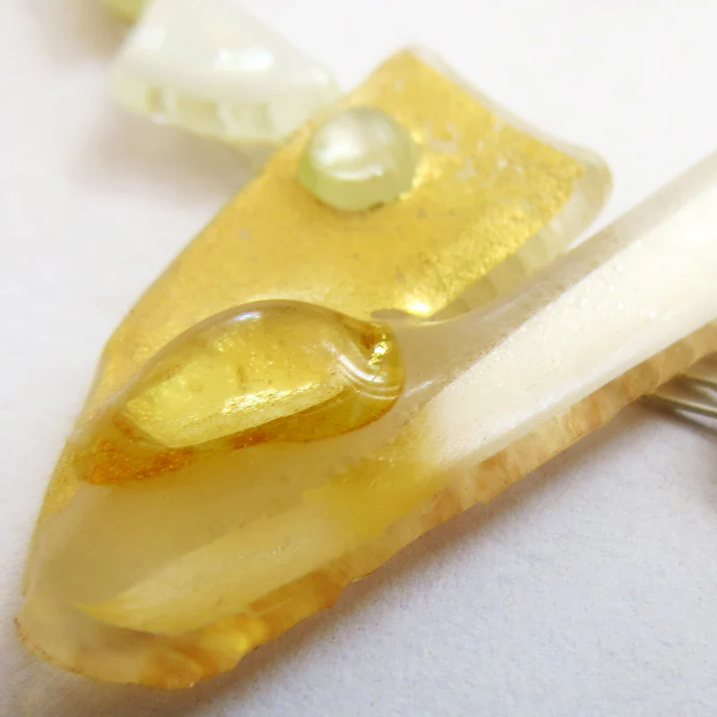 Gold and Silver-in-Glass Set - Image 2