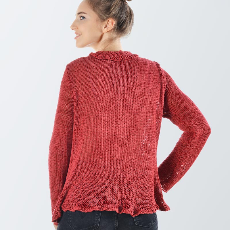 Haendl Organic Cotton Hand Knit Jacket - Image 3