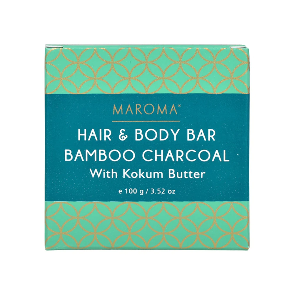 Hair and Body Shampoo Bar Bamboo Charcoal – 100gms - Image 4