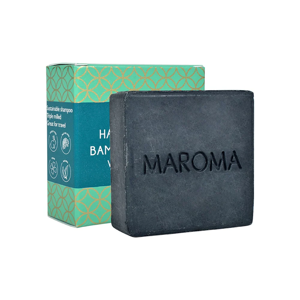 Hair and Body Shampoo Bar Bamboo Charcoal – 100gms - Image 5