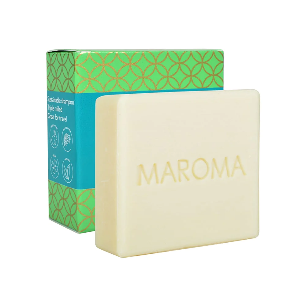 Hair and Body Shampoo Bar Coconut with Aloe Butter – 100gms - Image 2