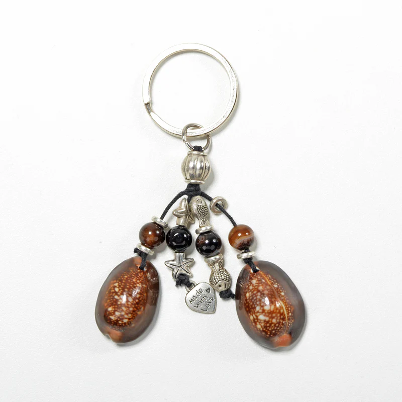 Handcrafted Shell Keychain - Image 5