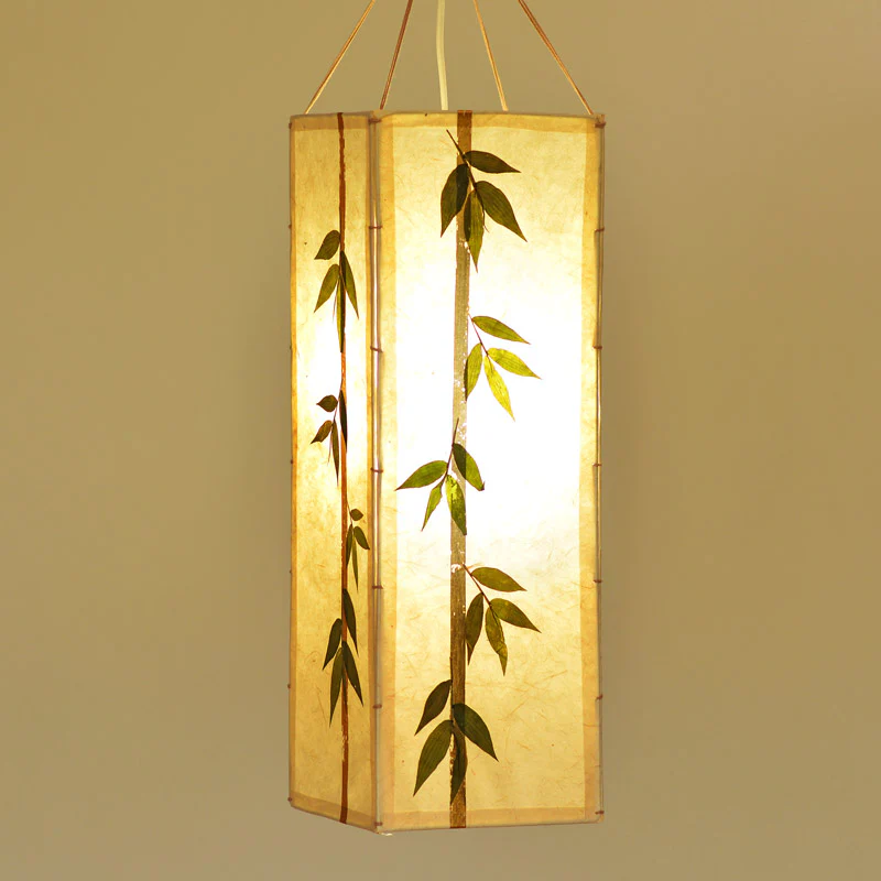 Hanging Lampshade - Bamboo - Image 3