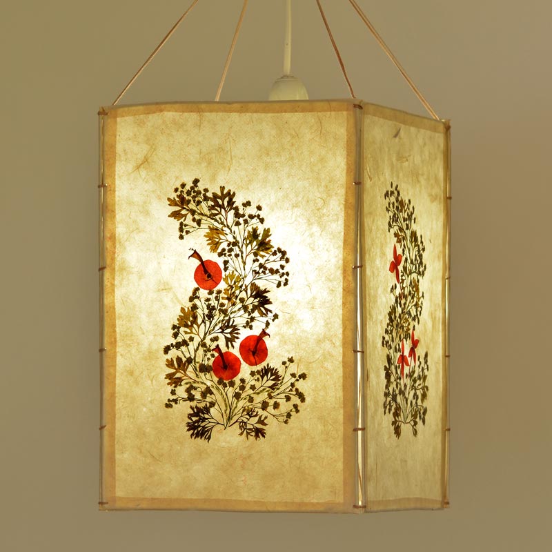 Hanging Lampshade - Flower - Image 4