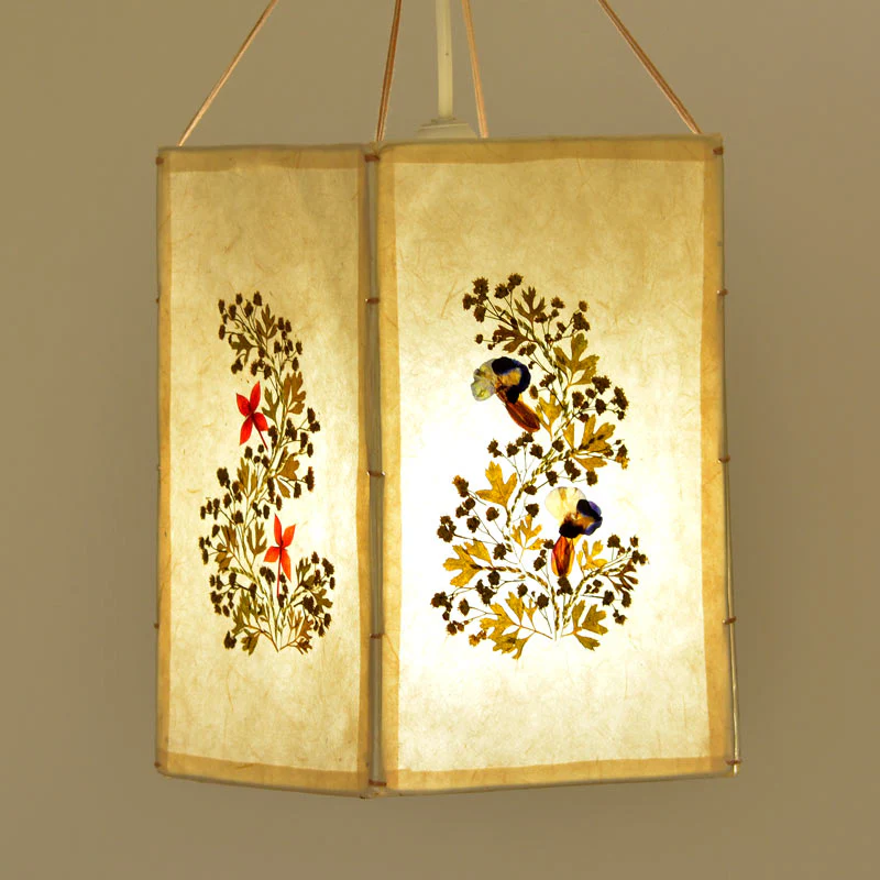 Hanging Lampshade - Flower - Image 5