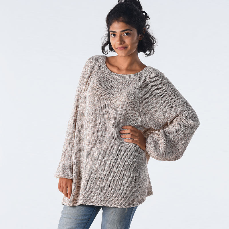 Isla Organic Cotton Hand Knit Jumper - Image 5
