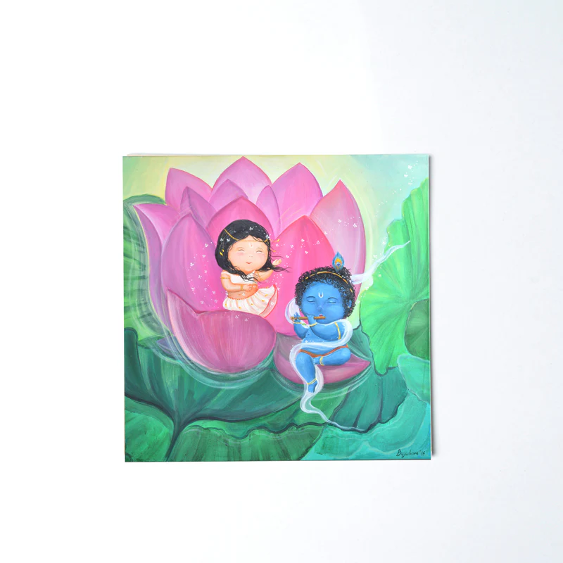 Little Krishna’s World – Postcards of Love & Wonder - Image 7